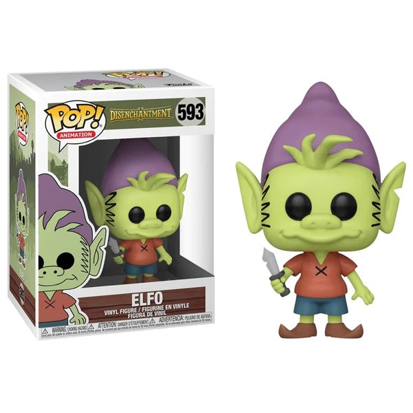 Disenchantment Pop! Vinyl Figure Elfo [593] - Fugitive Toys