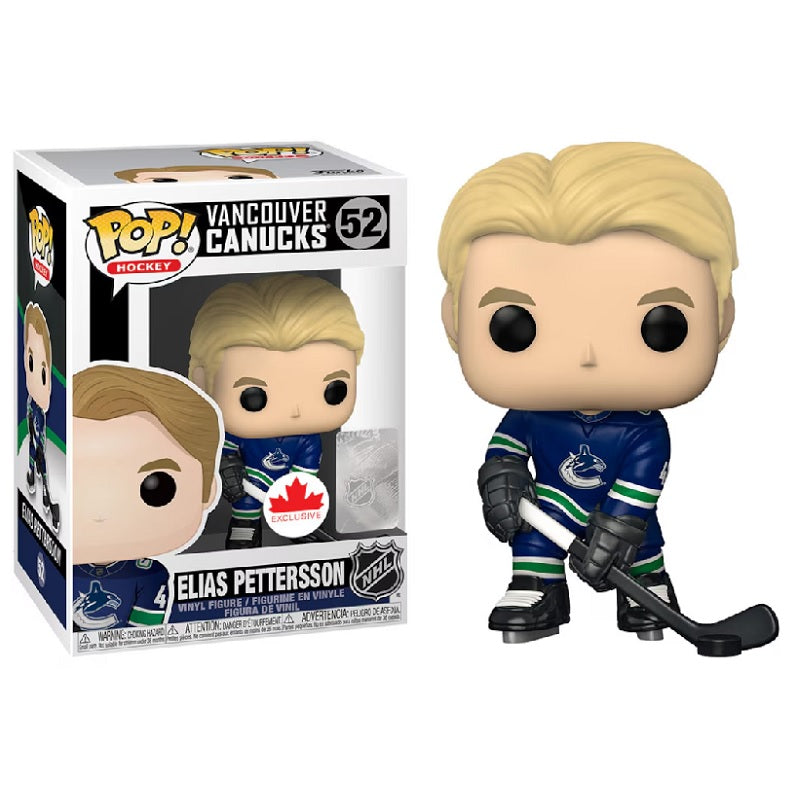 NHL Pop! Vinyl Figure Elias Pettersson [Vancouver Canucks] [Grosnor Exclusive] [52] - Fugitive Toys