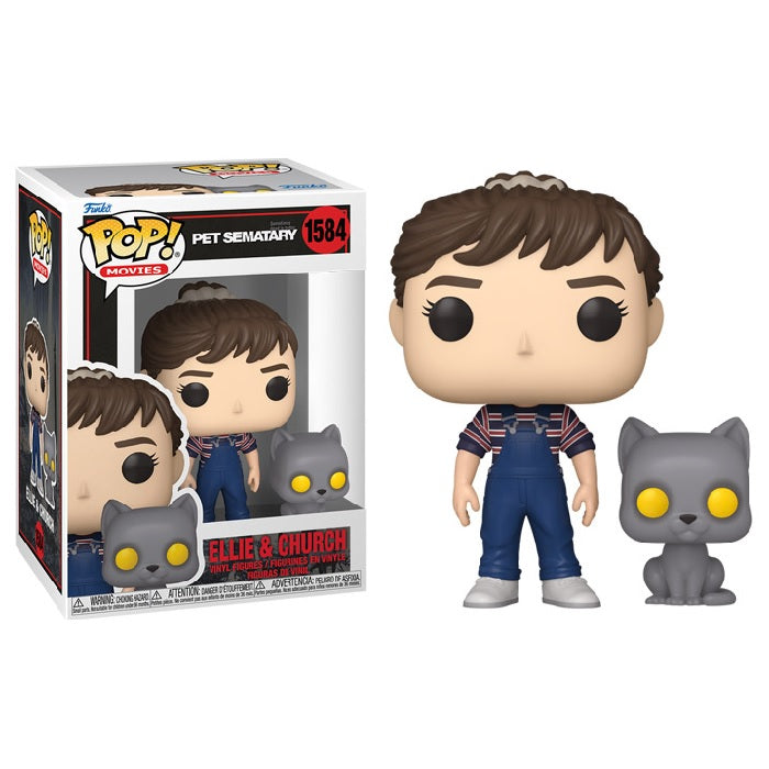 Pet Sematary Pop! Vinyl Figure Ellie and Church [1584] - Fugitive Toys
