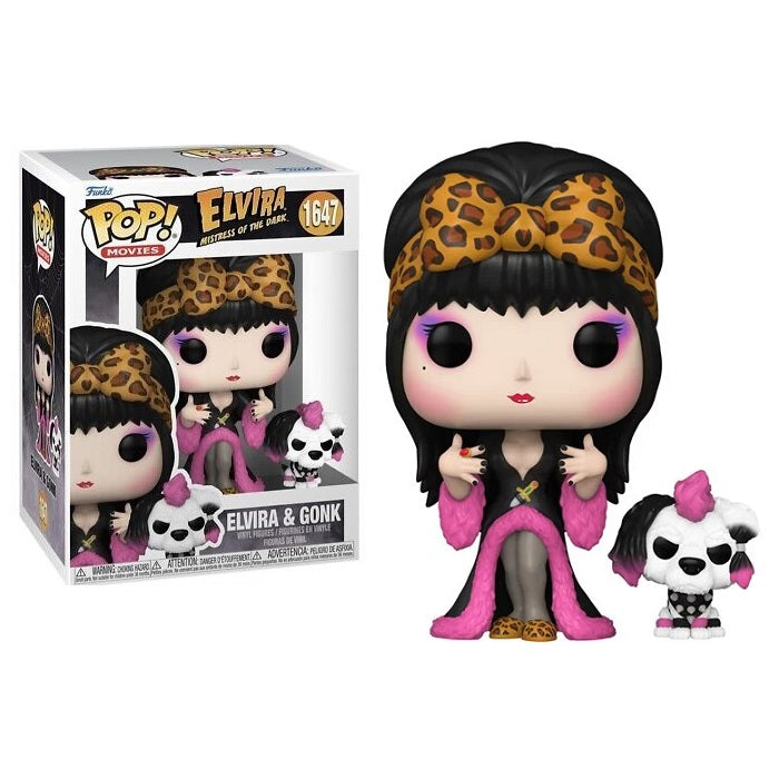 Elvira Mistress of the Dark Pop! Vinyl Figure Elvira and Gonk [1647] - Fugitive Toys