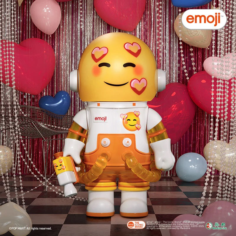 POP MART MEGA SPACE MOLLY 100% × emoji™ Series [1 Blind Box] - Fugitive Toys