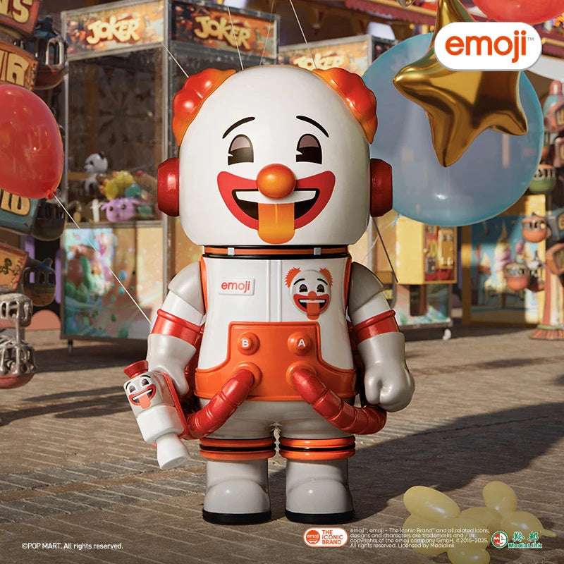 POP MART MEGA SPACE MOLLY 100% × emoji™ Series [1 Blind Box] - Fugitive Toys