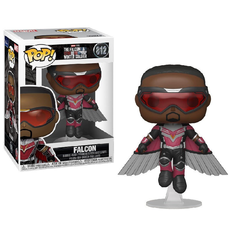 The Falcon And The Winter Soldier Pop! Vinyl Figure Falcon (Flying) [812] - Fugitive Toys