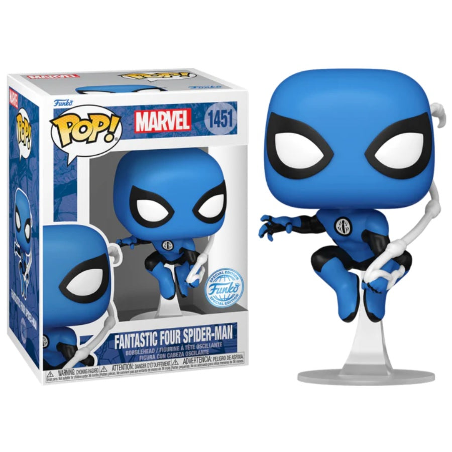 Marvel Pop! Vinyl Figure Fantastic Four Spider-Man [SE] [1451] - Fugitive Toys