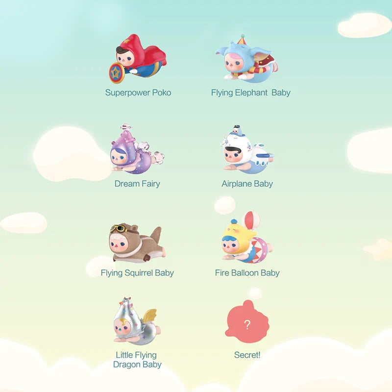POP MART Pucky Flying Babies Series [1 Blind Box] - Fugitive Toys