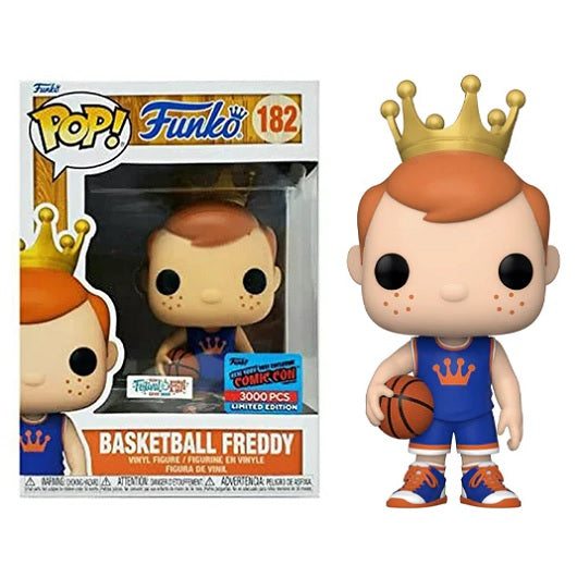 Freddy Funko Pop! Vinyl Figure Basketball Freddy [Blue Uniform] [Festival of Fun 2021] [182] - Fugitive Toys