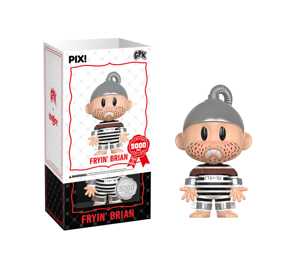 Thrilljoy PIX! Fryin' Brian [Garbage Pail Kids] [LE5000] - Fugitive Toys