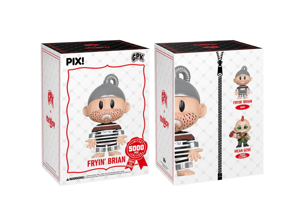 Thrilljoy PIX! Fryin' Brian [Garbage Pail Kids] [LE5000] - Fugitive Toys