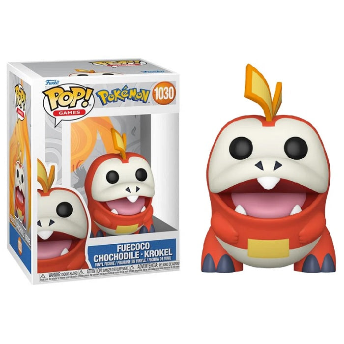 Pokemon Pop! Vinyl Figure Fuecoco [Chochodile - Korkel] [1030] - Fugitive Toys