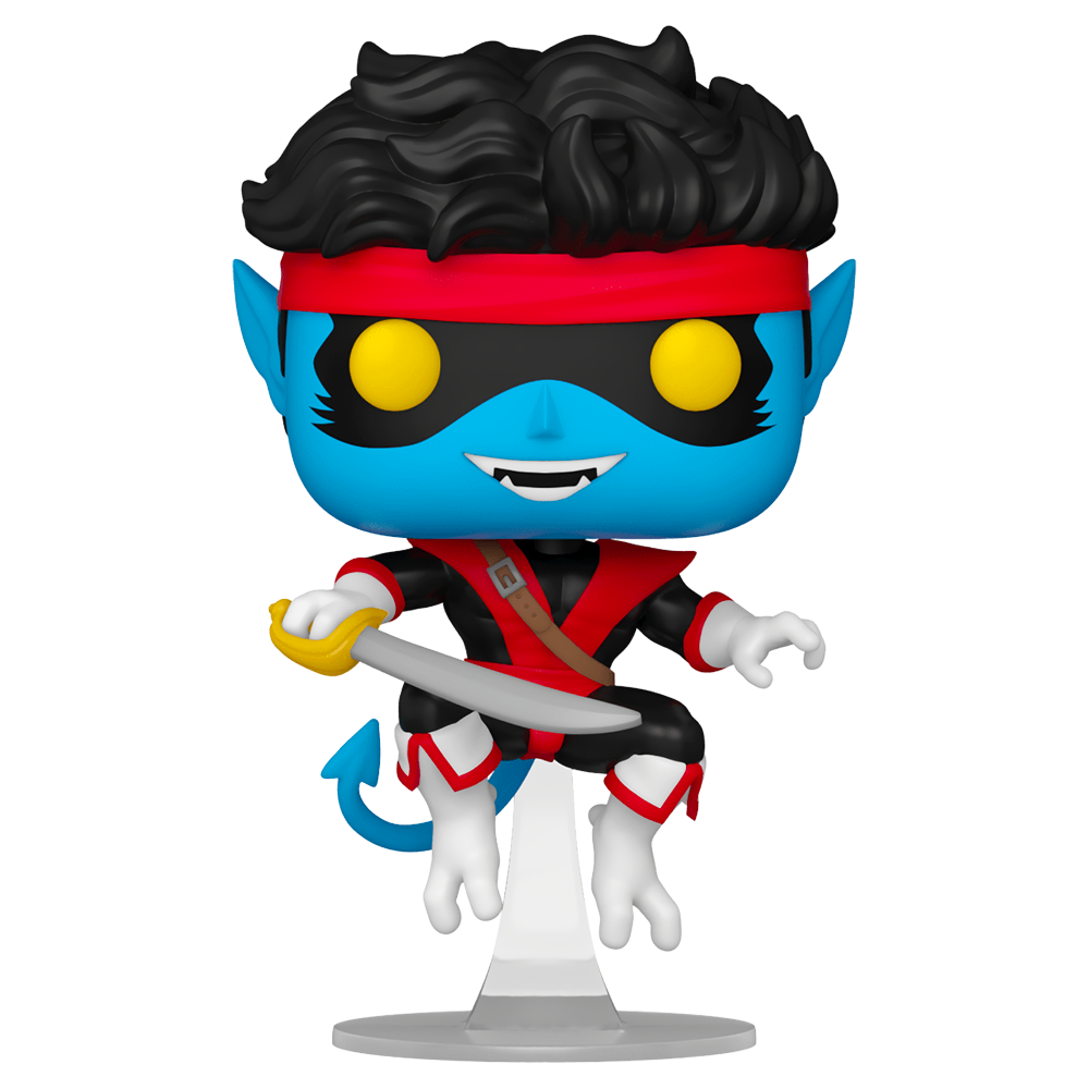 Fugitive Toys Funko Marvel X-Men Pop! Vinyl Figure Nightcrawler with Sword (SE) [1088]