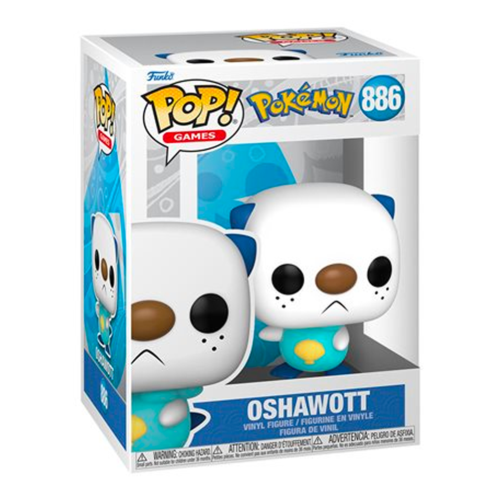 Fugitive Toys Funko Pokemon Pop! Vinyl Figure Oshawott [886]