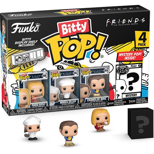 Bitty Pop! Friends Series 4 (4-Pack) - Fugitive Toys