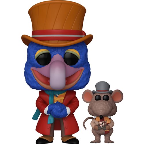 The Muppets Christmas Carol: Charles Dickens with Rizzo (Gonzo) [1456] - Fugitive Toys