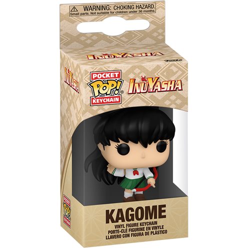 InuYasha Pocket Pop! Keychain Kagome with Long Bow - Fugitive Toys