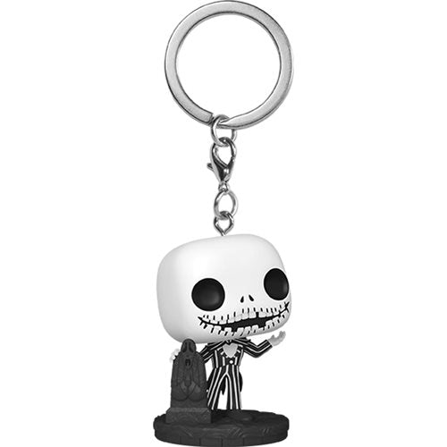 Disney Pocket Pop! Keychain Jack with Tombstone [The Nightmare Before Christmas 30th] - Fugitive Toys