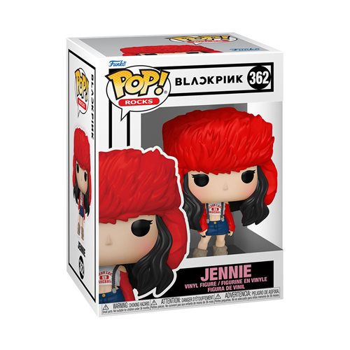 Blackpink Rocks Pop! Vinyl Figure Jennie (Shut Down) [362] - Fugitive Toys