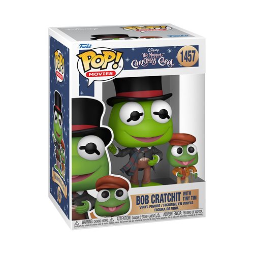 The Muppets Christmas Carol: Bob Cratchit with Tiny Tim (Kermit) [1457] - Fugitive Toys