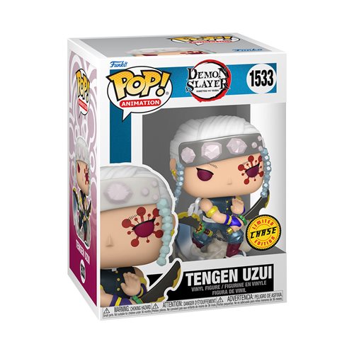 Demon Slayer Pop! Vinyl Figure Tengen Uzui Metallic (Chase) [1533] - Fugitive Toys