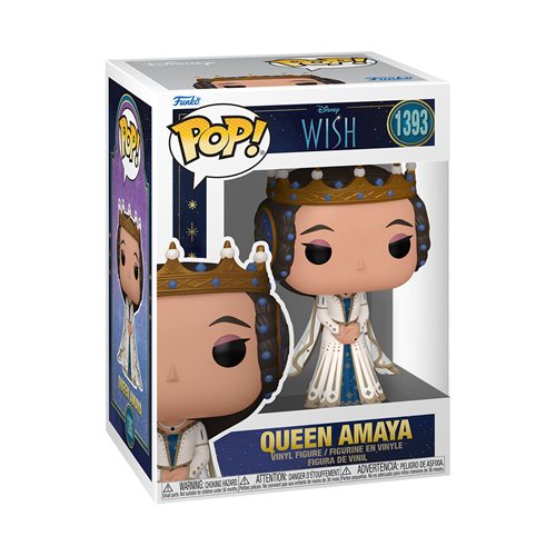 Disney Wish Pop! Vinyl Figure Queen Amaya [1393] - Fugitive Toys