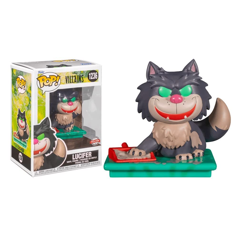 Disney Villains Pop! Vinyl Figure Lucifer (SE) [1236] - Fugitive Toys