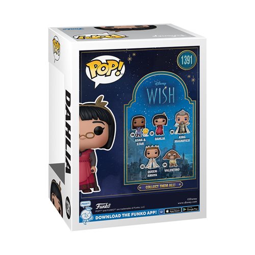 Disney Wish Pop! Vinyl Figure Dahlia [1391] - Fugitive Toys