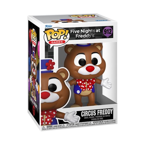 Five Nights at Freddy's Pop! Vinyl Figure Circus Freddy [912] - Fugitive Toys