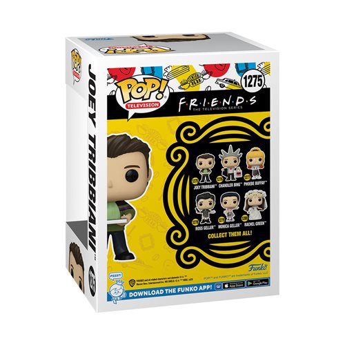 Friends Pop! Vinyl Figure Joey Tribbiani with Pizza [1275] - Fugitive Toys