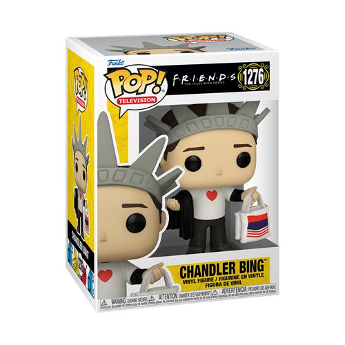 Friends Pop! Vinyl Figure Chandler Bing (New York) [1276] - Fugitive Toys