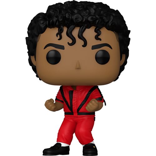 Rocks Pop! Vinyl Figure Michael Jackson [Thriller] [359] - Fugitive Toys