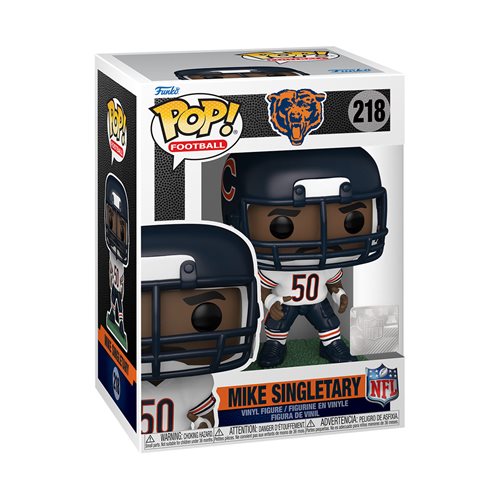 NFL Legends Pop! Vinyl Figure Mike Singletary (Bears) [218] - Fugitive Toys