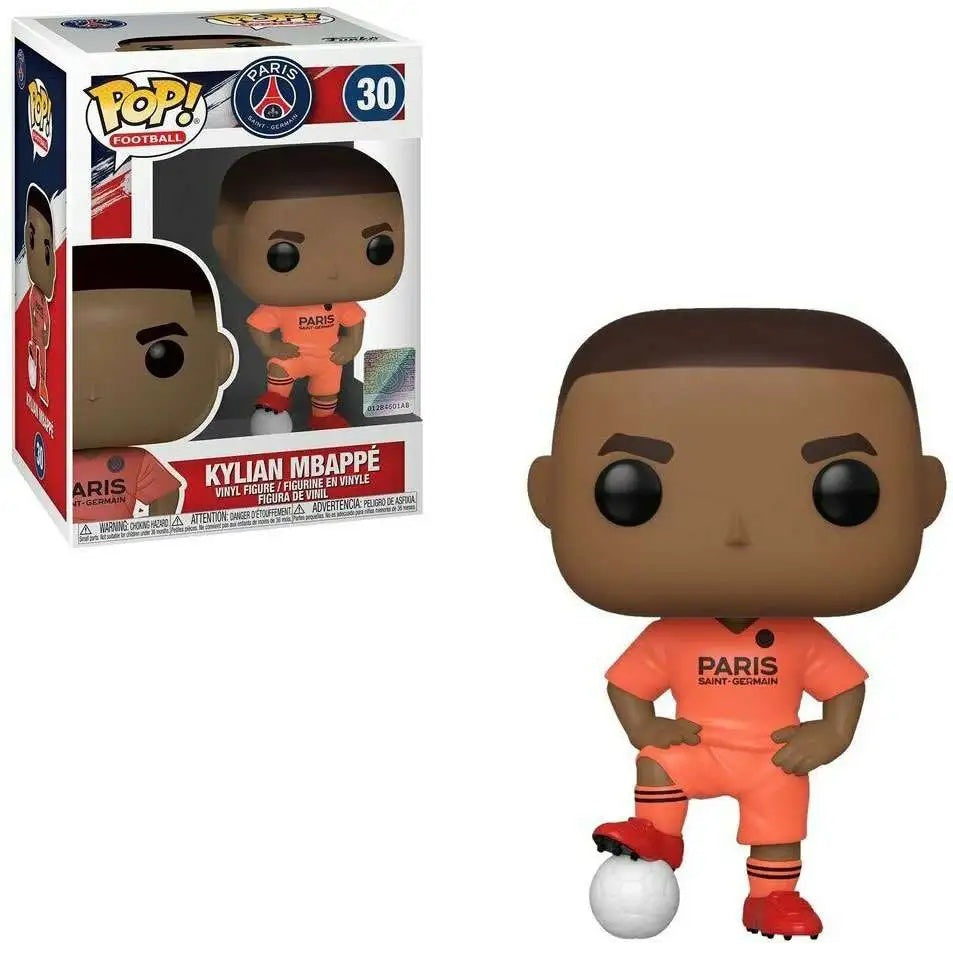 Soccer Pop! Vinyl Figure Kylian Mbappe (Orange) [Paris Saint German] [30] - Fugitive Toys