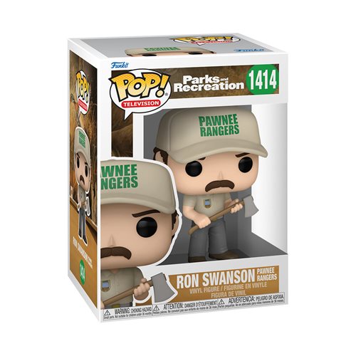 Parks and Recreation Pop! Vinyl Figure Ron Swanson Pawnee Rangers [1414] - Fugitive Toys