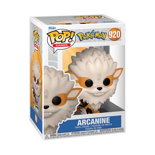 Pokemon Pop! Vinyl Figure Arcanine [920] - Fugitive Toys