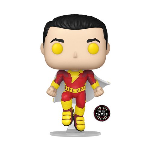 Shazam Fury of the Gods! Pop! Vinyl Figure Shazam Flying (Chase) [1277] - Fugitive Toys