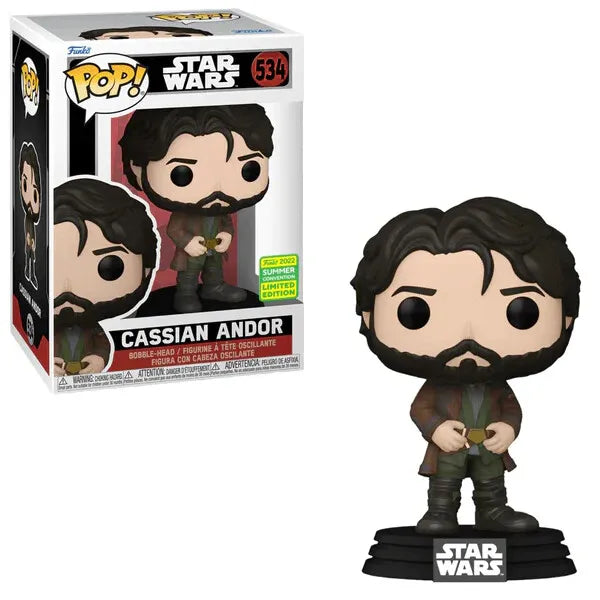 Star Wars Pop! Vinyl Figure Cassian Andor [2022 Summer Convention] [534] - Fugitive Toys