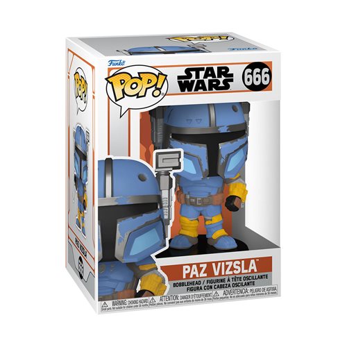 Star Wars The Mandalorian Pop! Vinyl Figure Paz Vizsla [666] - Fugitive Toys