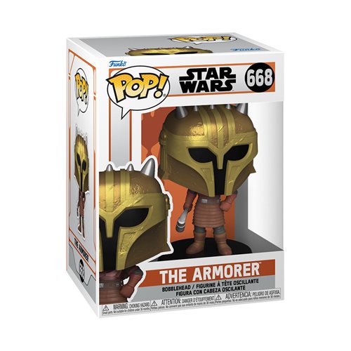 Star Wars The Mandalorian Pop! Vinyl Figure The Armorer [668] - Fugitive Toys