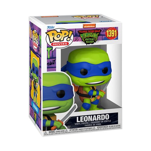 Teenage Mutant Ninja Turtles: Mutant Mayhem Pop! Vinyl Figure Leonardo [1391] - Fugitive Toys