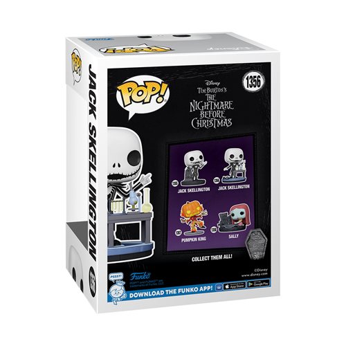 Disney The Nightmare Before Christmas 30th Pop! Vinyl Figure Jack Skellington Lab [1356] - Fugitive Toys