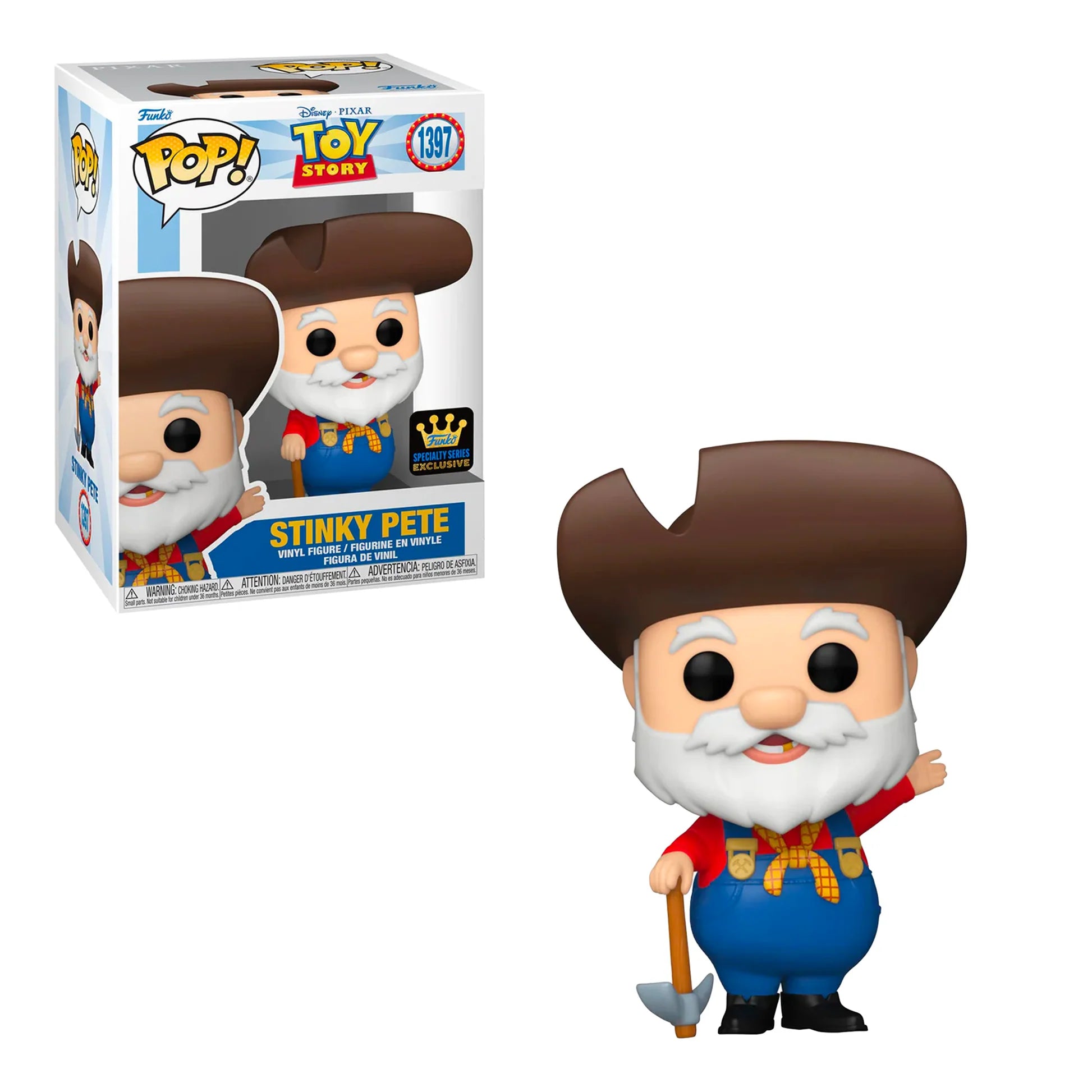 Disney Pop! Vinyl Figure Stinky Pete (Specialty Series) [1397] - Fugitive Toys