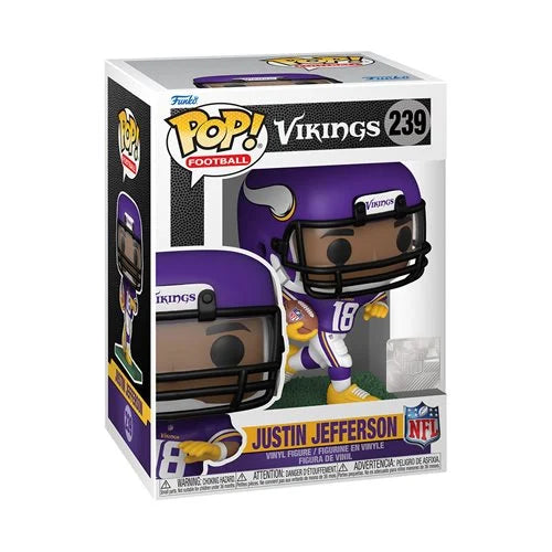 NFL Pop! Vinyl Figure Justin Jefferson (Vikings) [239] - Fugitive Toys