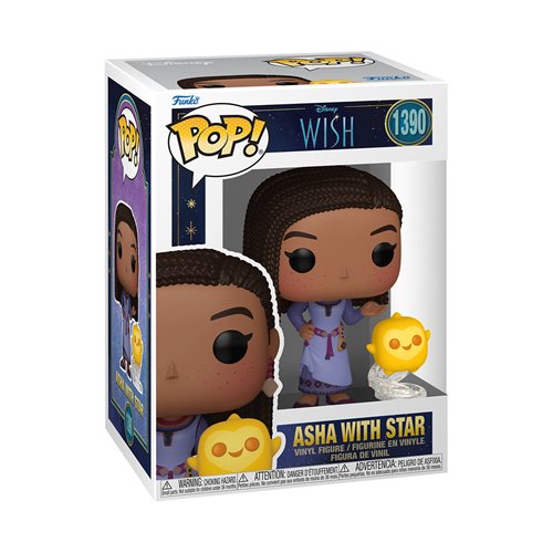 Disney Wish Pop! Vinyl Figure Asha with Star [1390] - Fugitive Toys