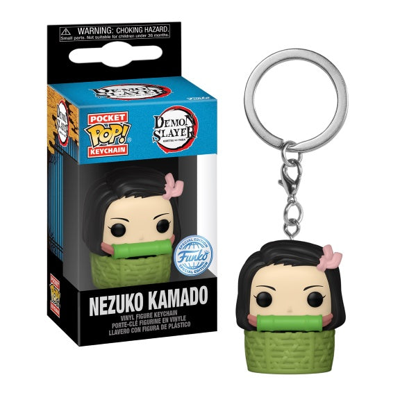 Funko Pocket Pop Nezuko in Basket