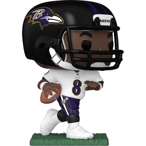 NFL Pop! Vinyl Figure Lamar Jackson (Away) [Baltimore Ravens] [175] - Fugitive Toys