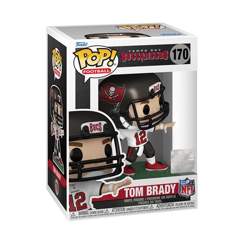 NFL Pop! Vinyl Figure Tom Brady (Away) [Tampa Bay Buccaneers] [170] - Fugitive Toys