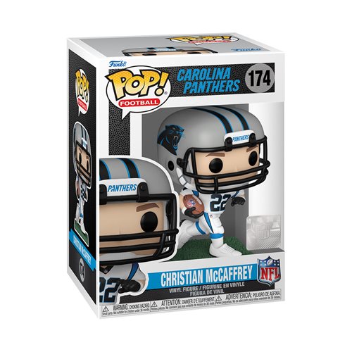 NFL Pop! Vinyl Figure Christian McCaffrey (Away) [Carolina Panthers] [174] - Fugitive Toys