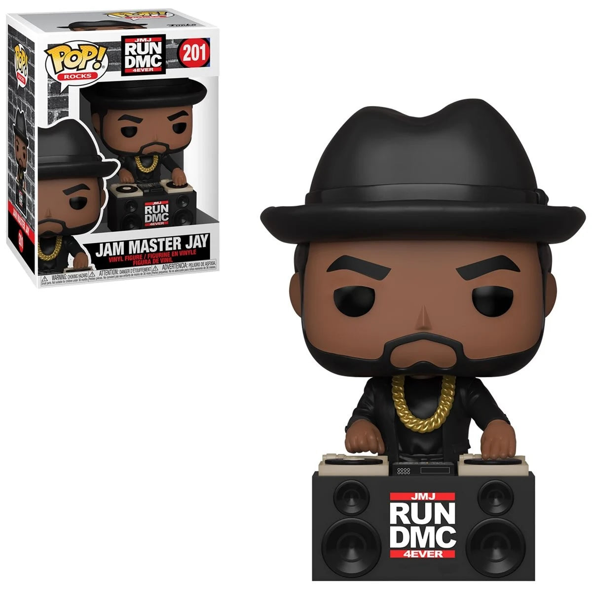Rocks Pop! Vinyl Figure Jam Master Jay [Run DMC JMJ 4Ever] 201 - Fugitive Toys