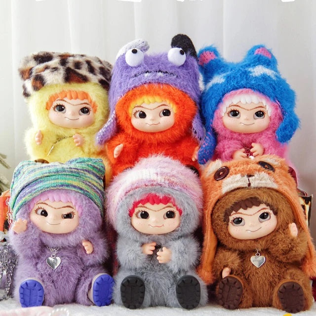 Fuzzy Trendy Fun Party Series Plush Pendant [1 Blind Box] - Fugitive Toys