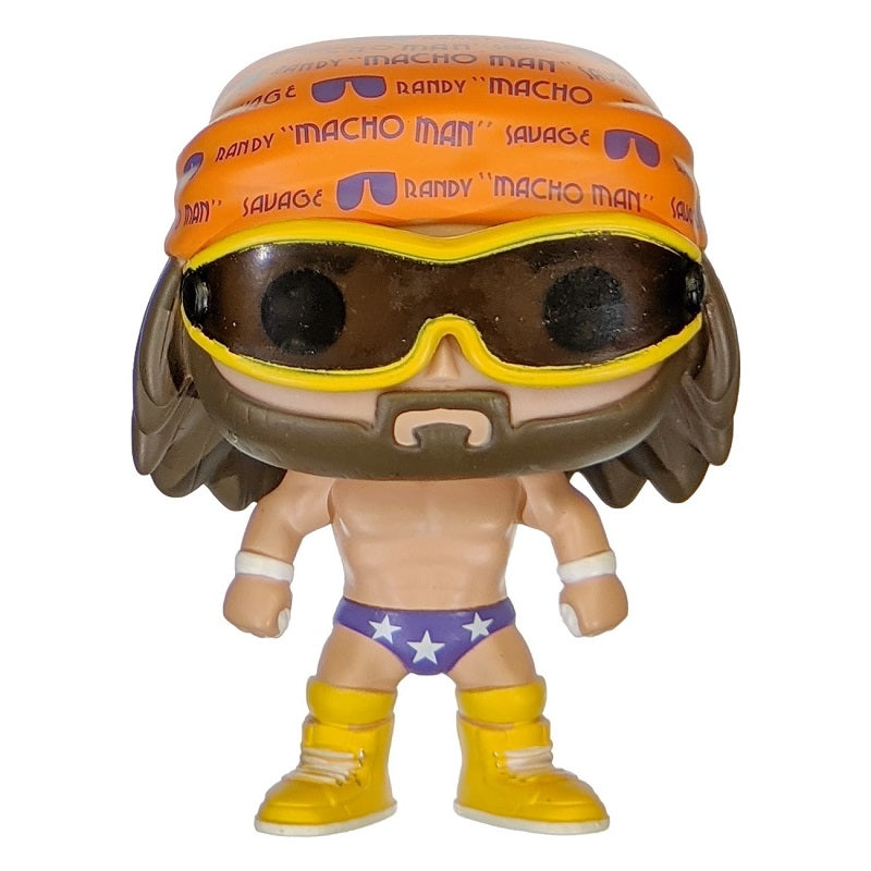 WWE Pop! Vinyl Figure Macho Man Randy Savage (Purple Trunks) [10] - Fugitive Toys