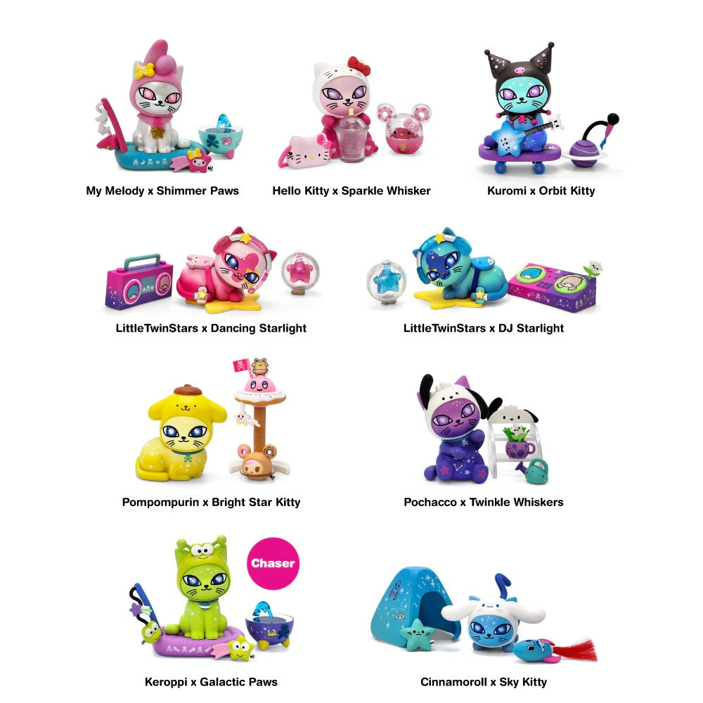 Tokidoki Hello Kitty and Friends Galactic Cats [1 Blind Box] - Fugitive Toys